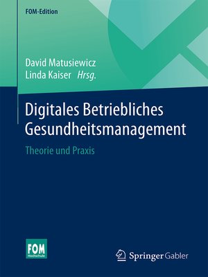 cover image of Digitales Betriebliches Gesundheitsmanagement
